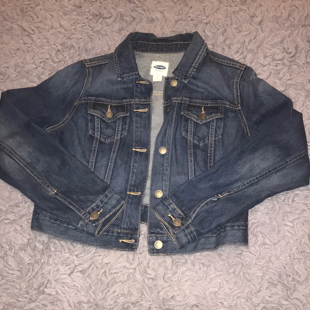 Old Navy Cropped Jean Jacket